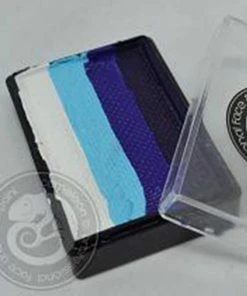 Fun Place Purple Sea With UV Colour Block One Stroke Cosplay