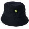 Fun Place Festivals Black Bucket Hat - Mini Metal Logo