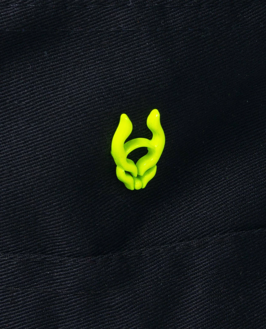 Fun Place Festivals Black Bucket Hat - Mini Metal Logo 4 Fun Place Festivals Black Bucket Hat - Mini Metal Logo