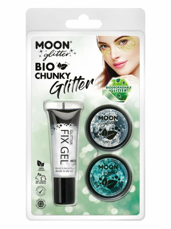 Fun Place Make-up Moon Glitter Bio Chunky Glitter 3 Fun Place Make-up Moon Glitter Bio Chunky Glitter