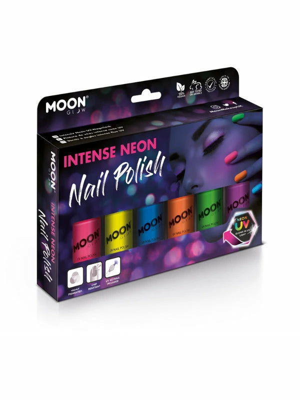 Fun Place Moon Glow Intense Neon UV Nail Polish 3 Fun Place Moon Glow Intense Neon UV Nail Polish