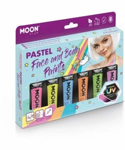 Fun Place Cosplay Moon Glow Pastel Neon UV Face Paint Boxset