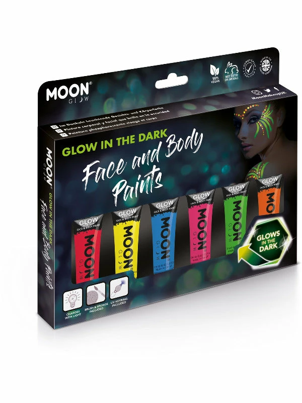 Fun Place Moon Glow - Glow In The Dark Face Paint 3 Fun Place Moon Glow - Glow In The Dark Face Paint