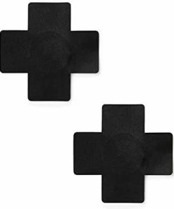 Fun Place CD Pasties - Black X