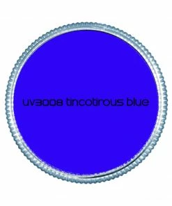 Fun Place UV Palette Containing 6 UV & Day Glow Colours. Colours Include Neon Foxy Orange, Neon Pink Flamingo, Neon Toxic Yellow, Neon Kryptonite Green, Super Nova & Abyss.