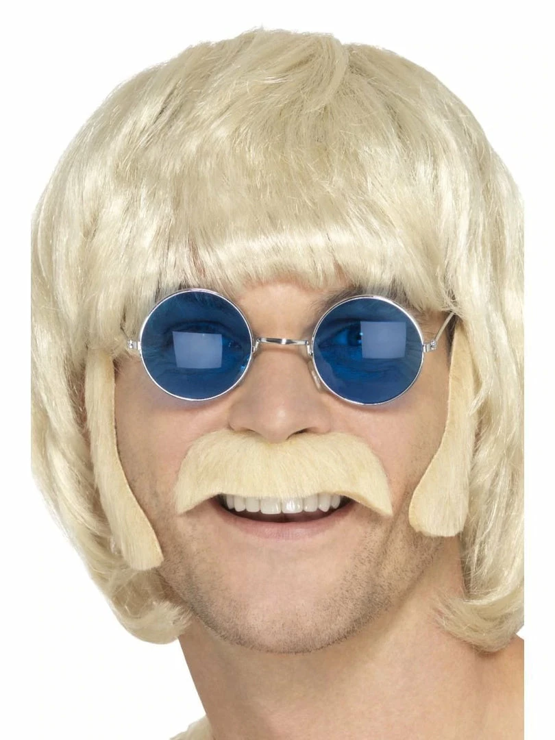 Fun Place Hippie Disguise Set All Wigs 3 Fun Place Hippie Disguise Set All Wigs