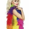 Fun Place Festivals Rainbow Feather Boa 1 Fun Place Festivals Rainbow Feather Boa