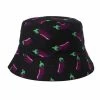 Fun Place Festivals Aubergine Print Bucket Hat