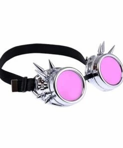 Fun Place Kaleidoscope Silver Goggles Festivals